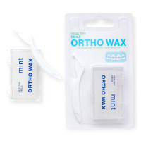 Healthy Smile orthodontic wax for braces, mint